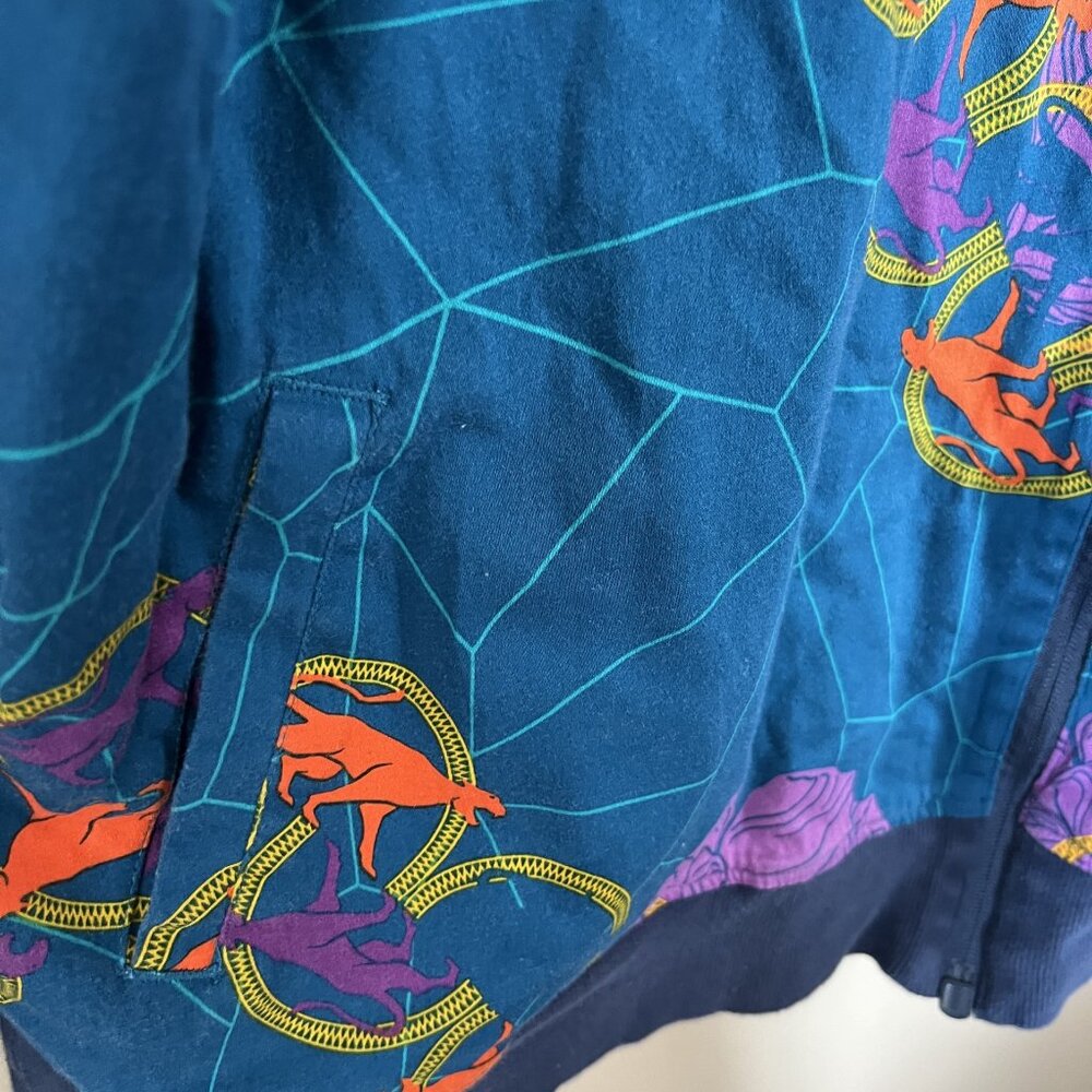 Marvel Black Panther Wakanda Forever Reversible Bomber Jacket XXL | Zip Front - Picture 11 of 13
